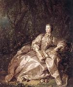 Francois Boucher Madame de Pompadour USA oil painting artist